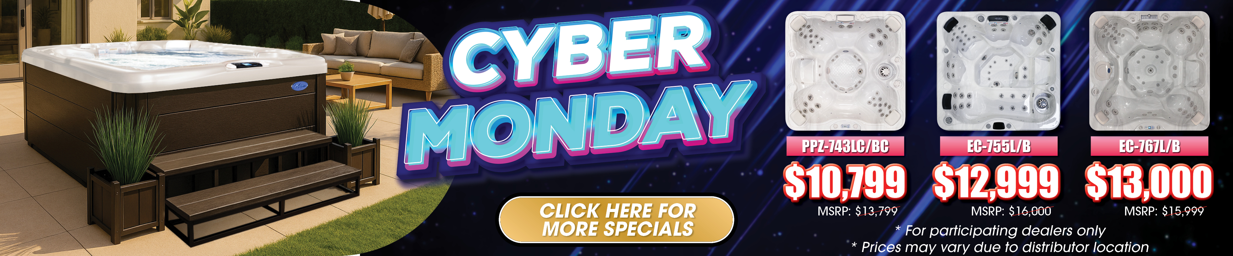 Calspas hot tub being used in a family setting - Memphis